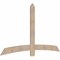 Ekena Millwork Bellingham Smooth Timber Gable Bracket, Douglas Fir, 84"W x 49"H x 1 1/2"D x 5 1/2"F, 14/12 Pitch GBW084X49X0206BEL00SDF - alternate 2